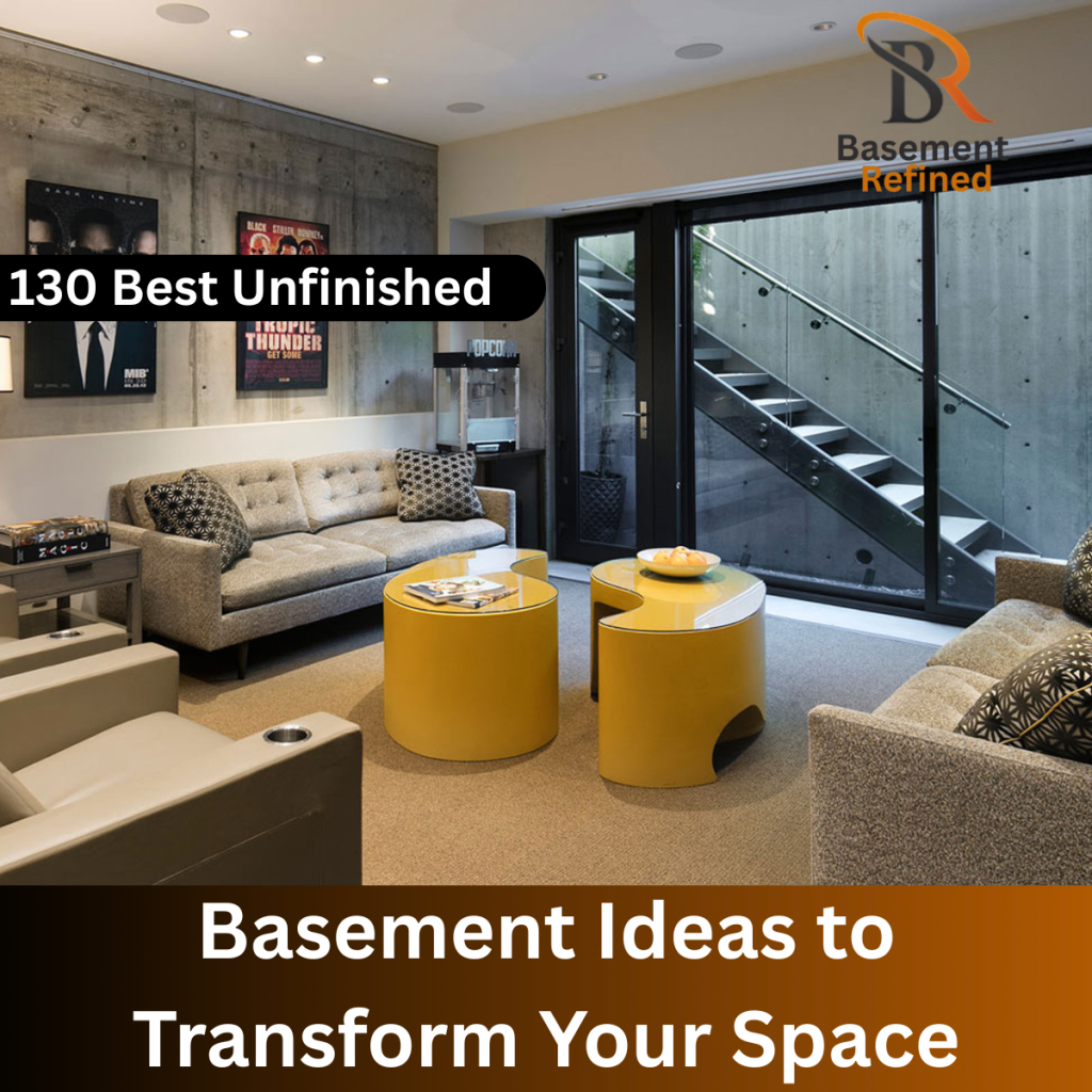 Unfinished Basement Ideas