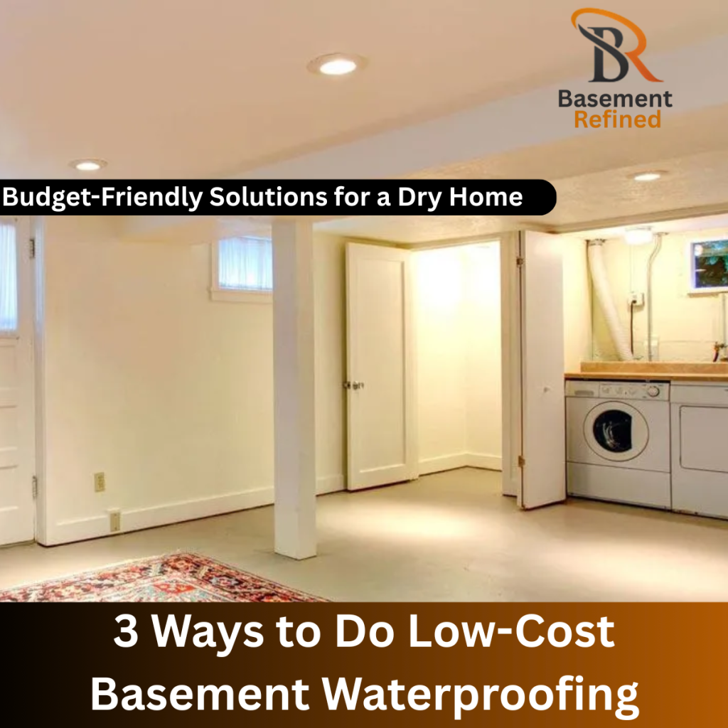 Low-Cost Basement Waterproofing