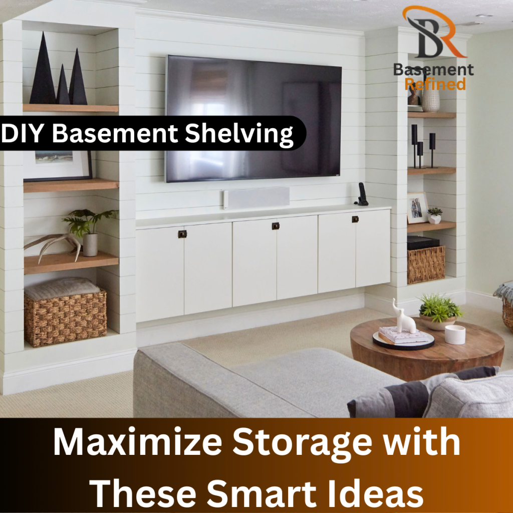 DIY Basement Shelving