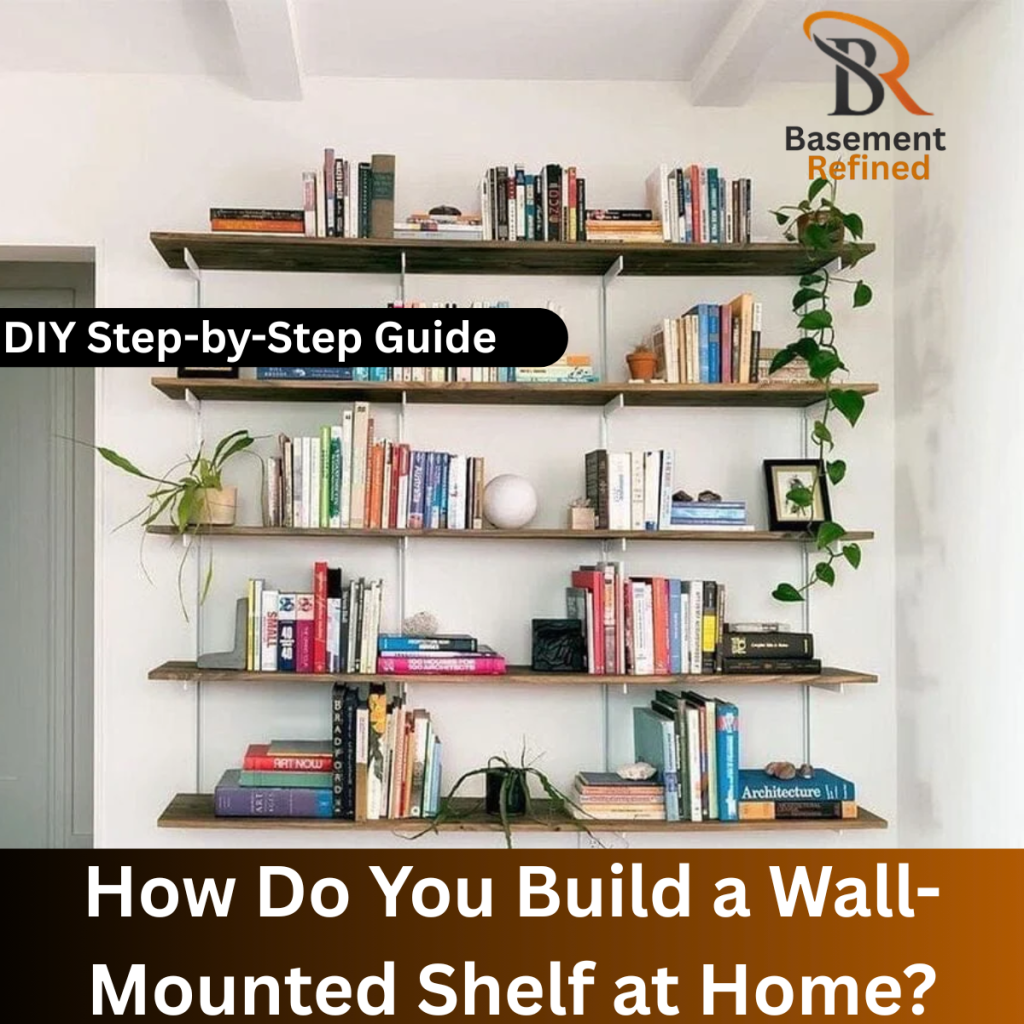Build a Wall-Mounted Shelf at Home