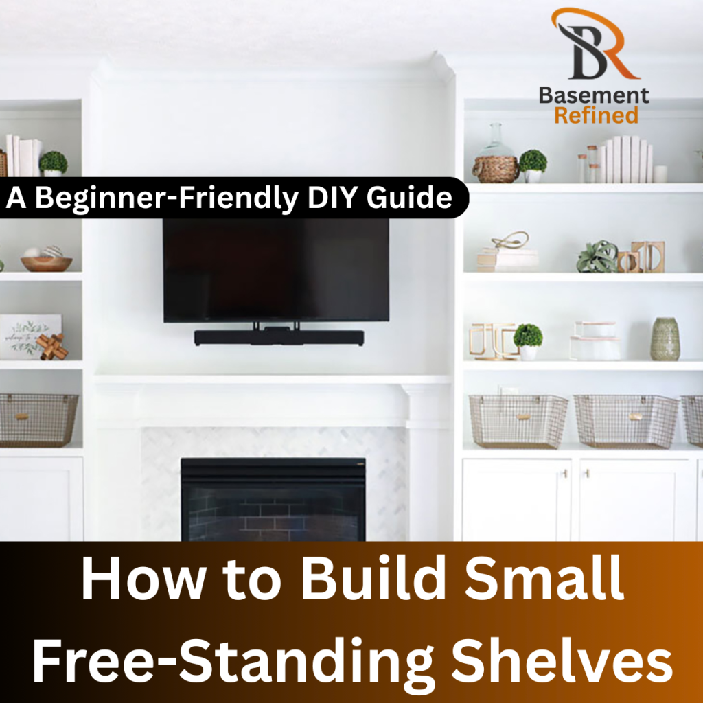 Build Small Free-Standing Shelves
