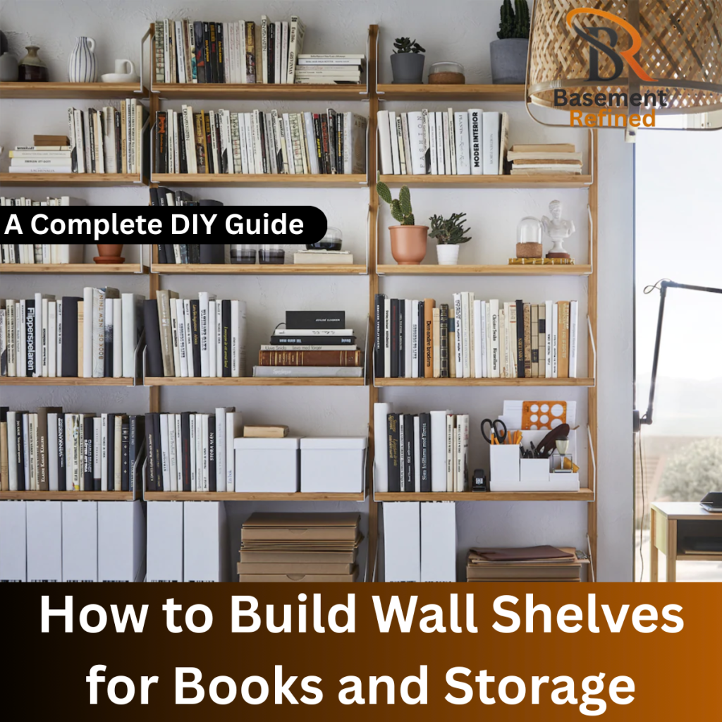 Build Wall Shelves for Books and Storage