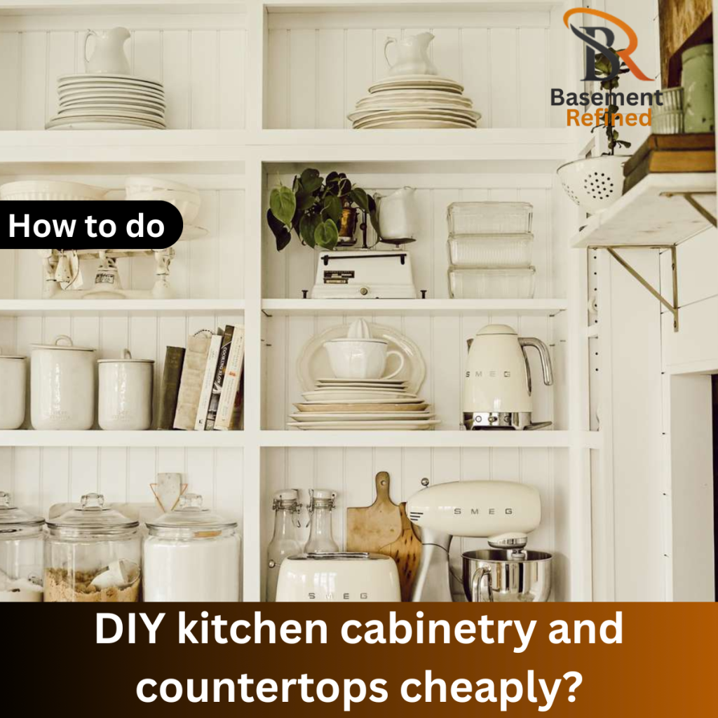 DIY kitchen cabinetry