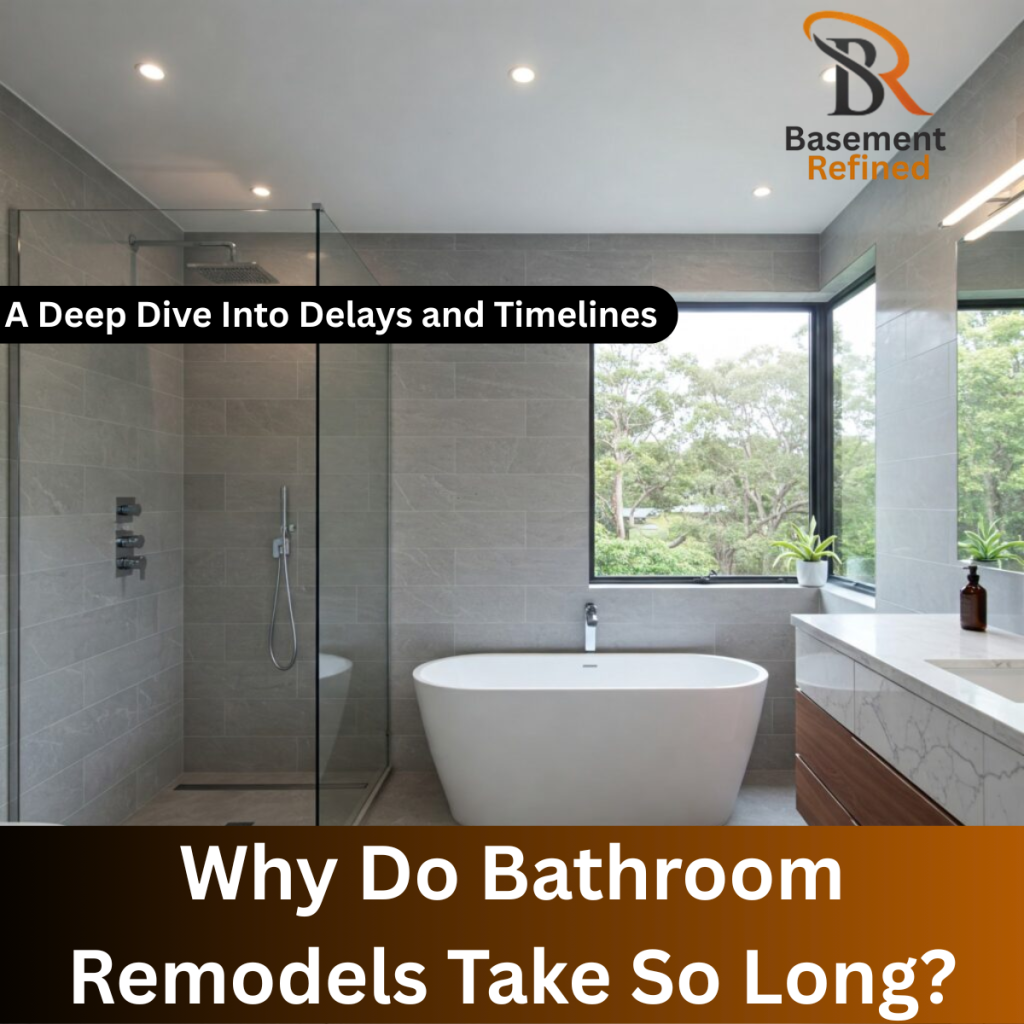 Bathroom Remodels Take So Long