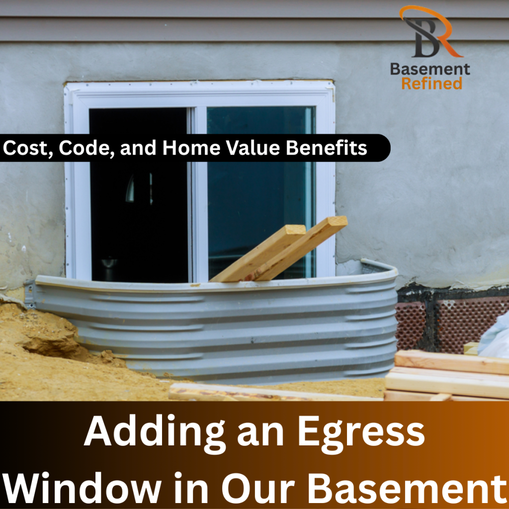 Egress Window in Our Basement