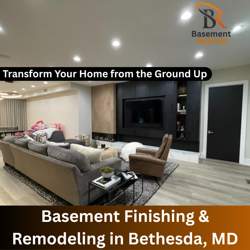 Basement Finishing & Remodeling in Bethesda, MD