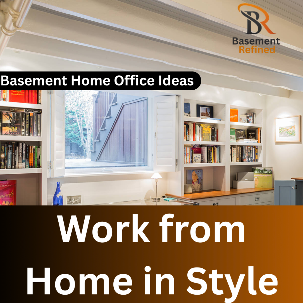 Basement Home Office Ideas