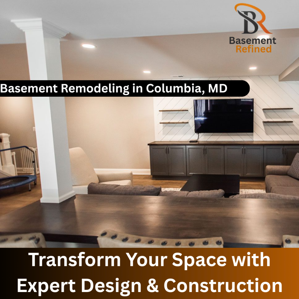 Basement Remodeling in Columbia, MD