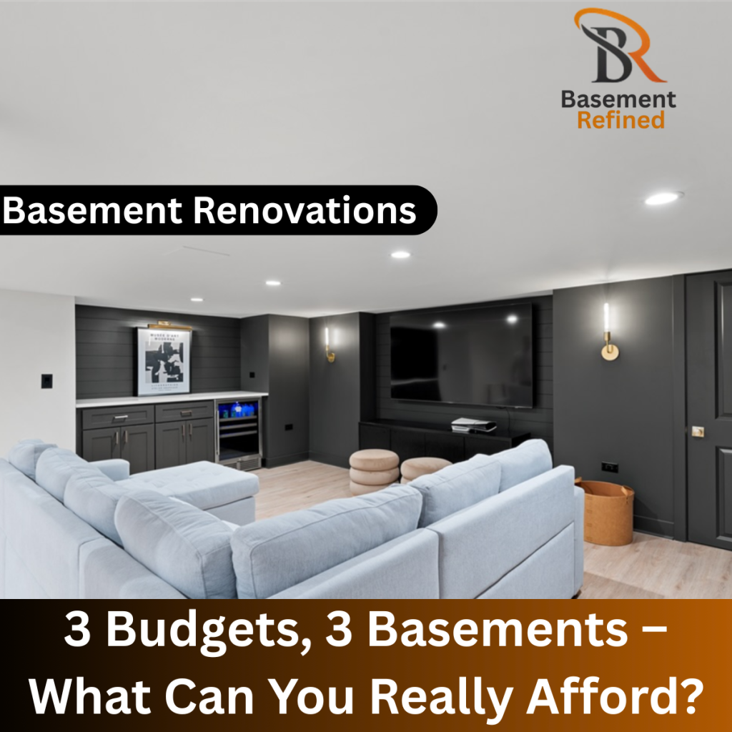 3 Budgets, 3 Basements