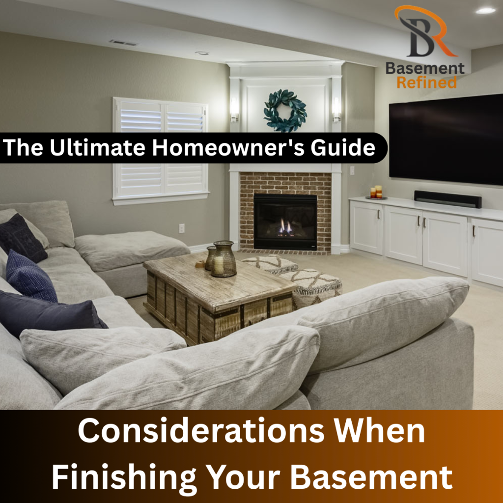 When Finishing Your Basement