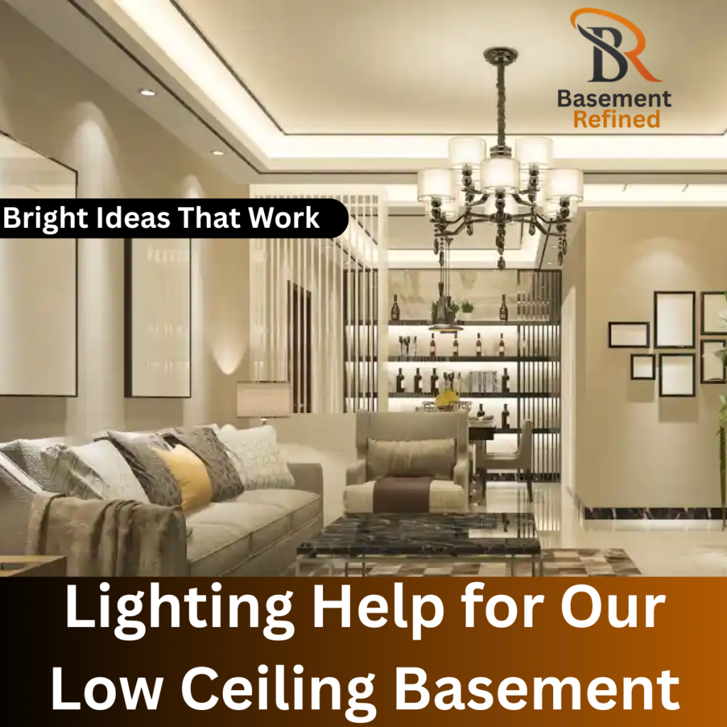 Our Low Ceiling Basement