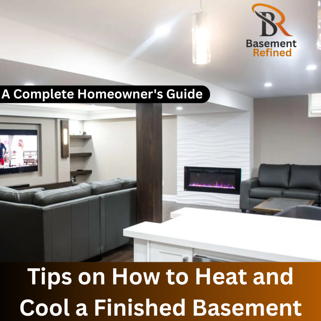 Heat and Cool a Finished Basement