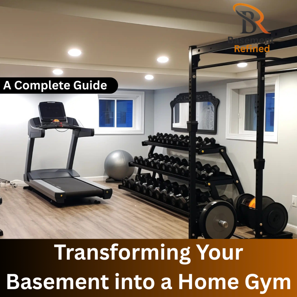 Basement into a Home Gym