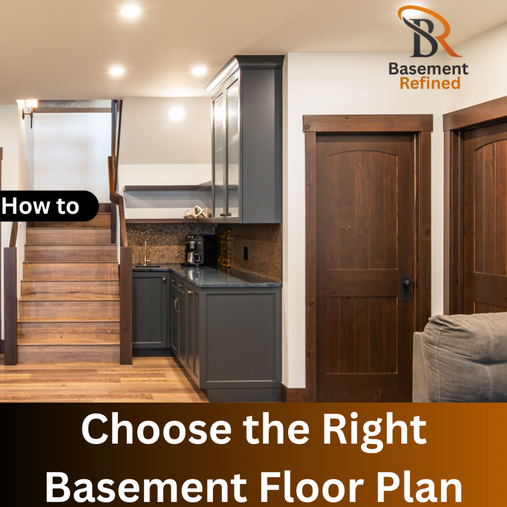 Right Basement Floor Plan
