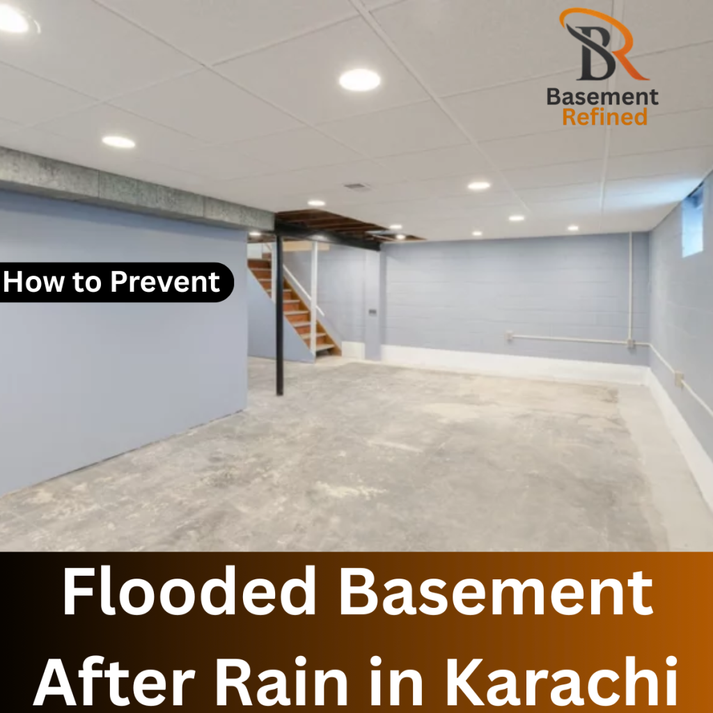 Flooded Basement After Rain