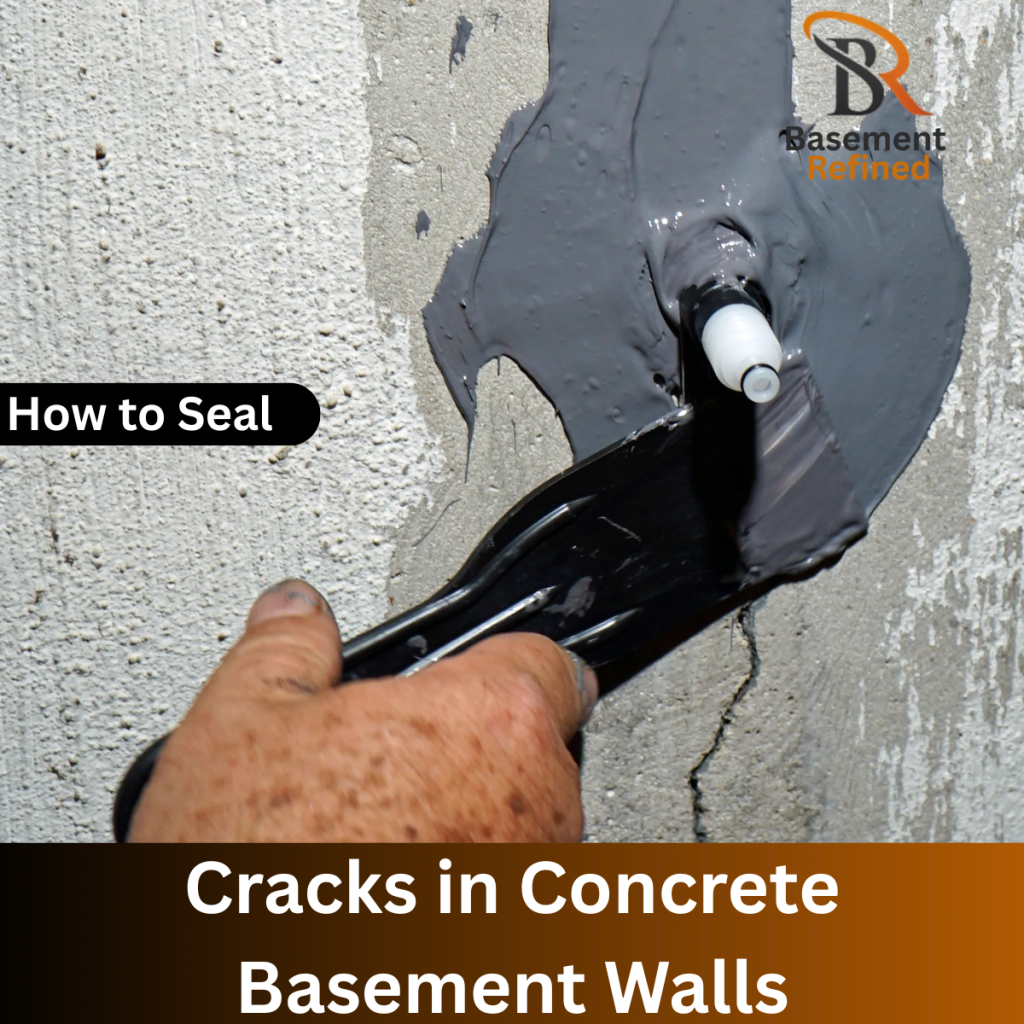 Seal Cracks in Concrete Basement