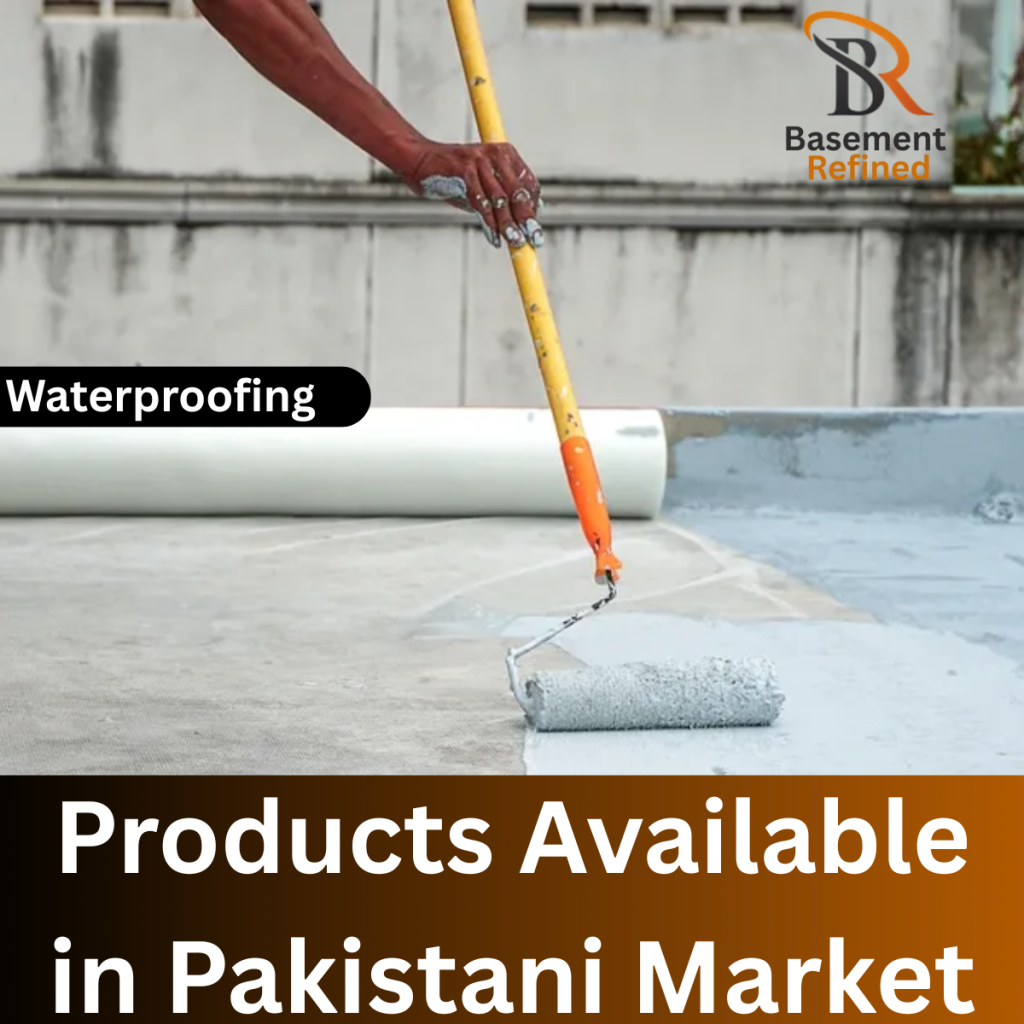 Waterproofing Products Available