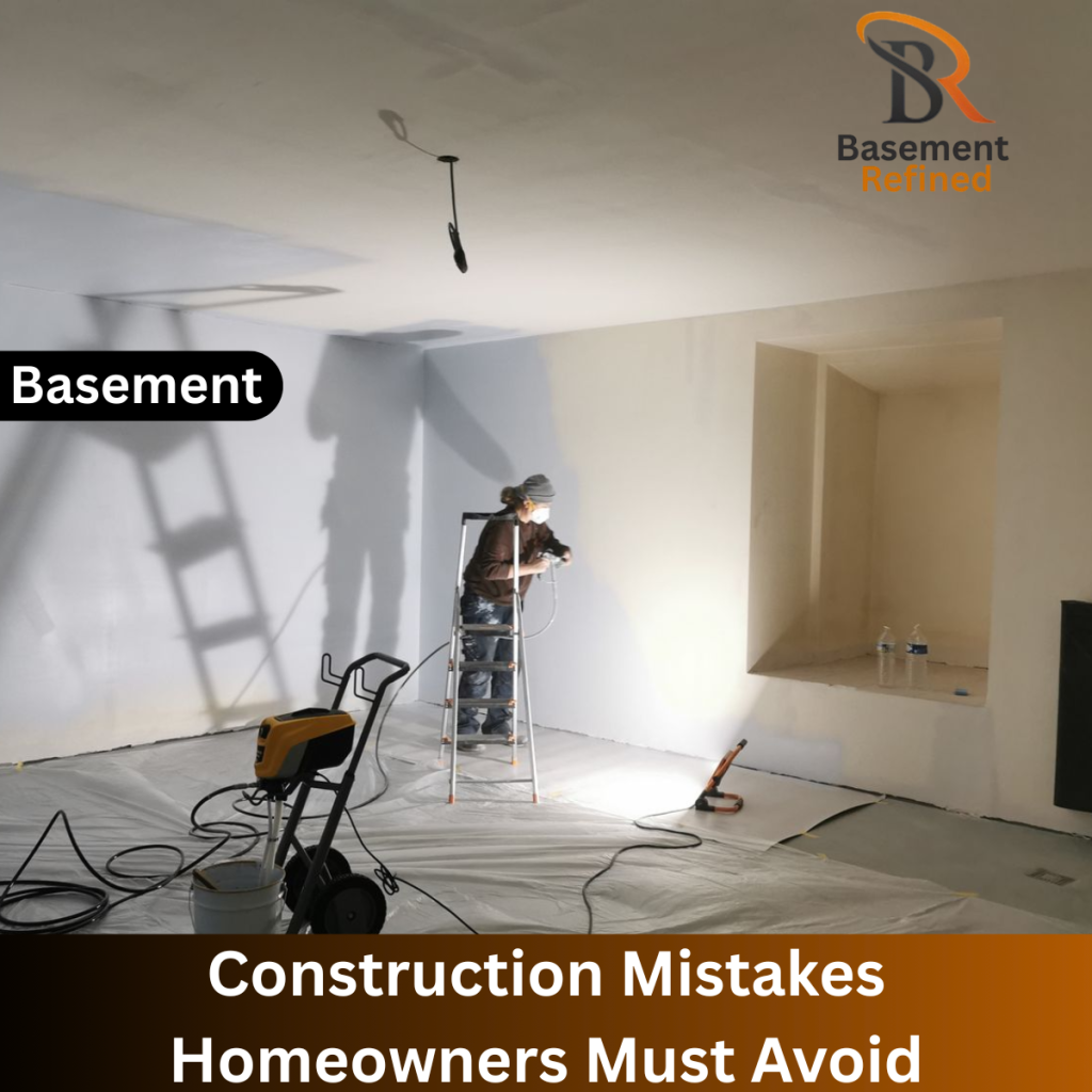 Basement Construction Mistakes