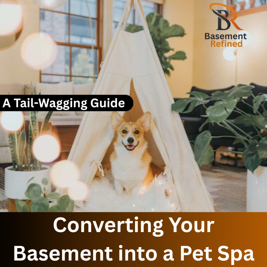 Your Basement into a Pet Spa