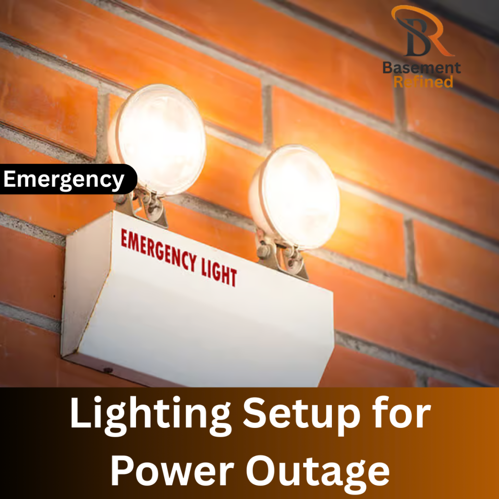 Lighting Setup for Power Outage