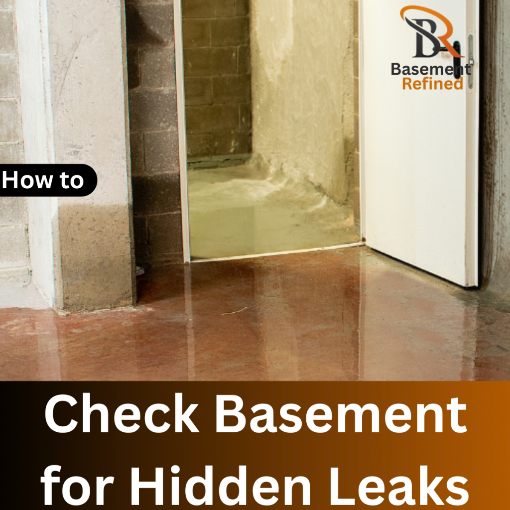 Check Basement for Hidden Leaks