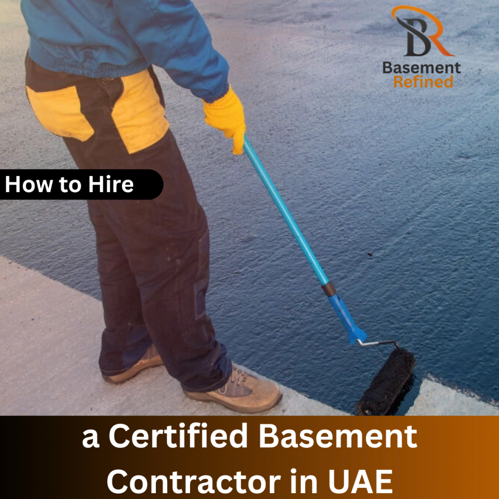 Hire a Certified Basement