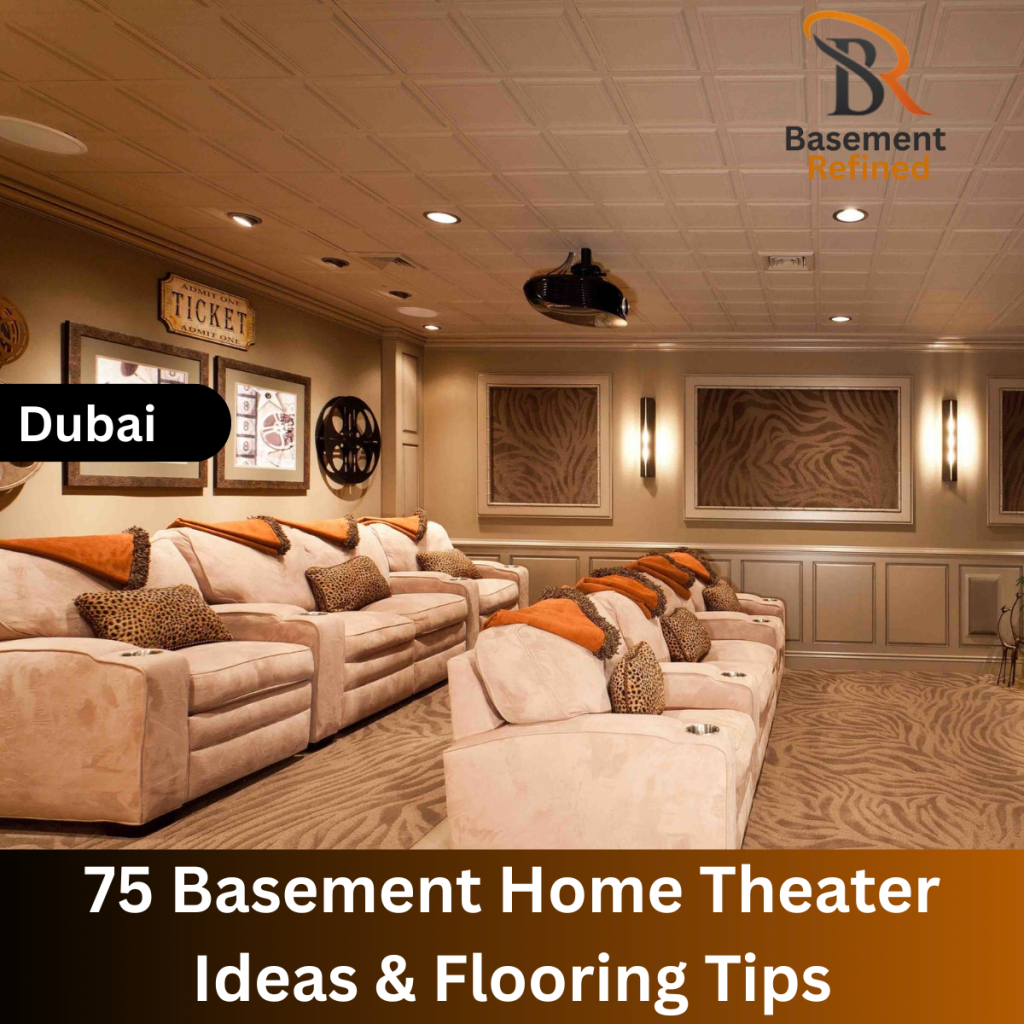 Basement Home Theater Ideas & Flooring Tips