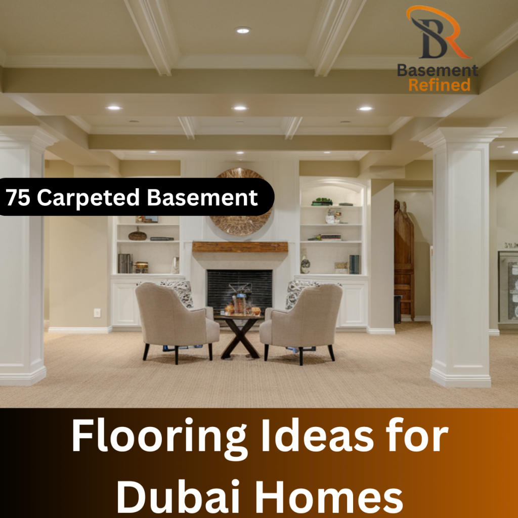 Carpeted Basement Flooring Ideas