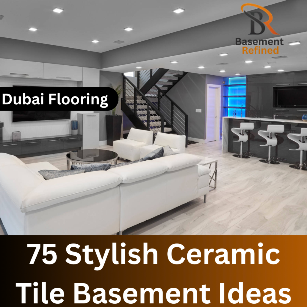 Ceramic Tile Basement Ideas