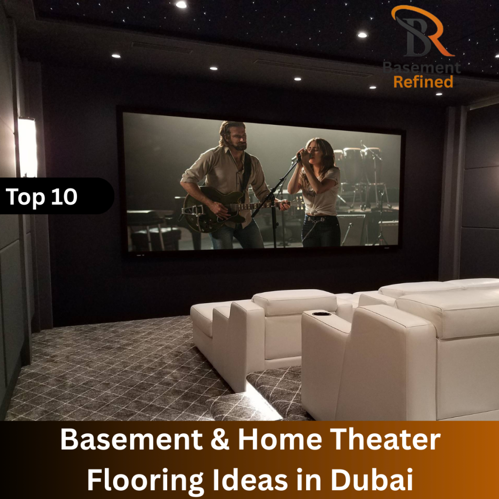 Basement Home Theater Flooring Ideas in Dubai