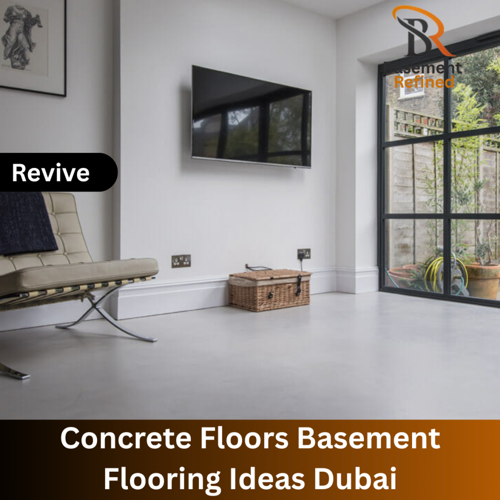 Revive Concrete Floors :Basement Flooring