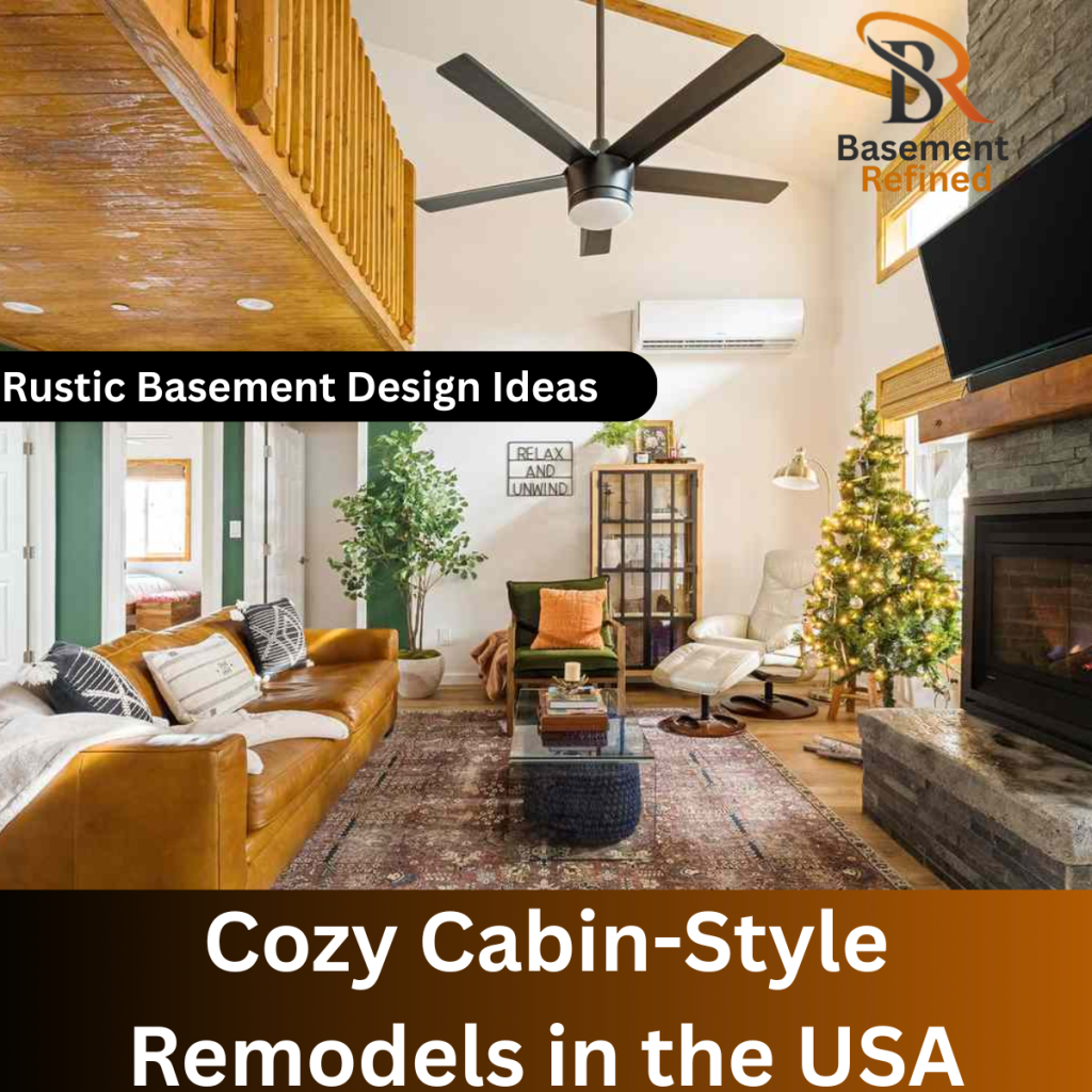 Rustic Basement Design Ideas